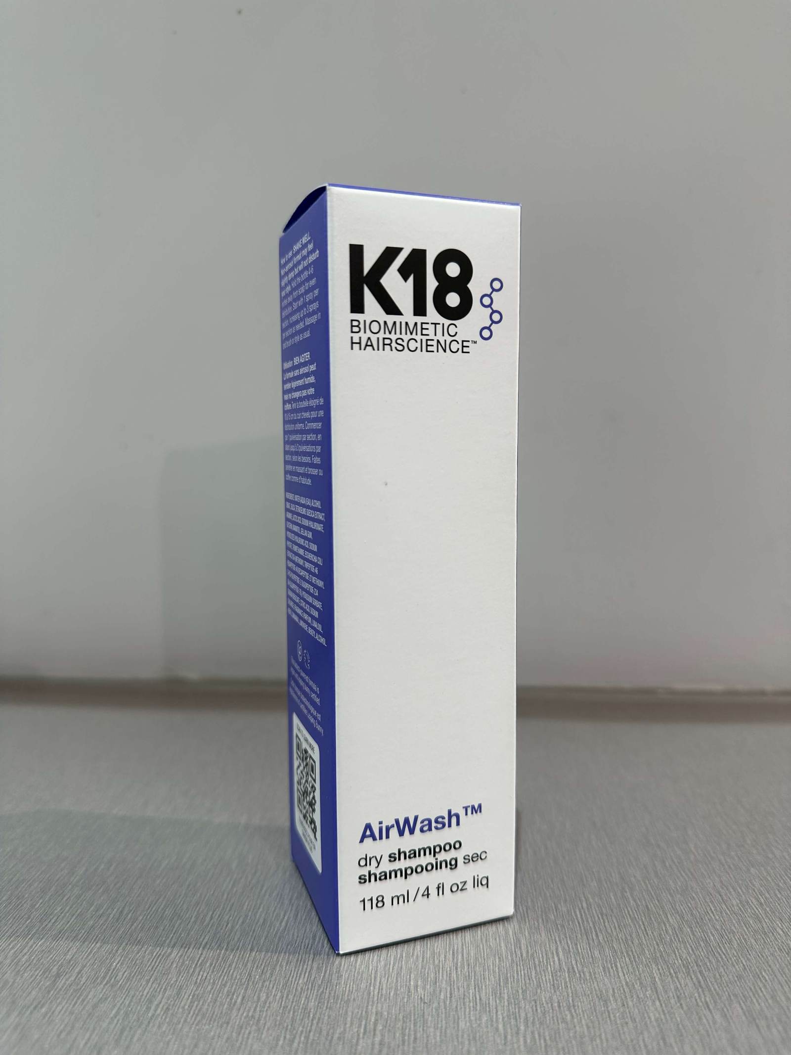 A photo K18 AirWash used for maintaining healthy, voluminous bangs at Assort Melbourne.