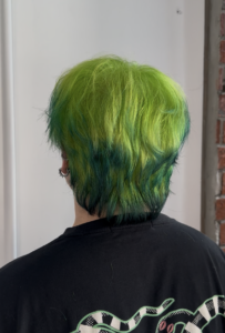 Green Creative Colour Fox Tip Design at Assort Melbourne