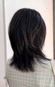 Short layered haircut done at Assort Melbourne