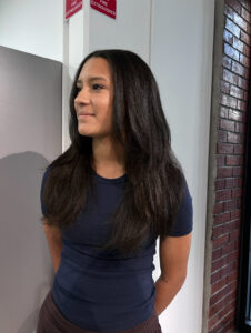 Incredibly glossy, smooth, and pin-straight hair after a Japanese Hard Perm service at Assort Melbourne