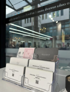 Business cards of Hair Stylists at Assort Melbourne 